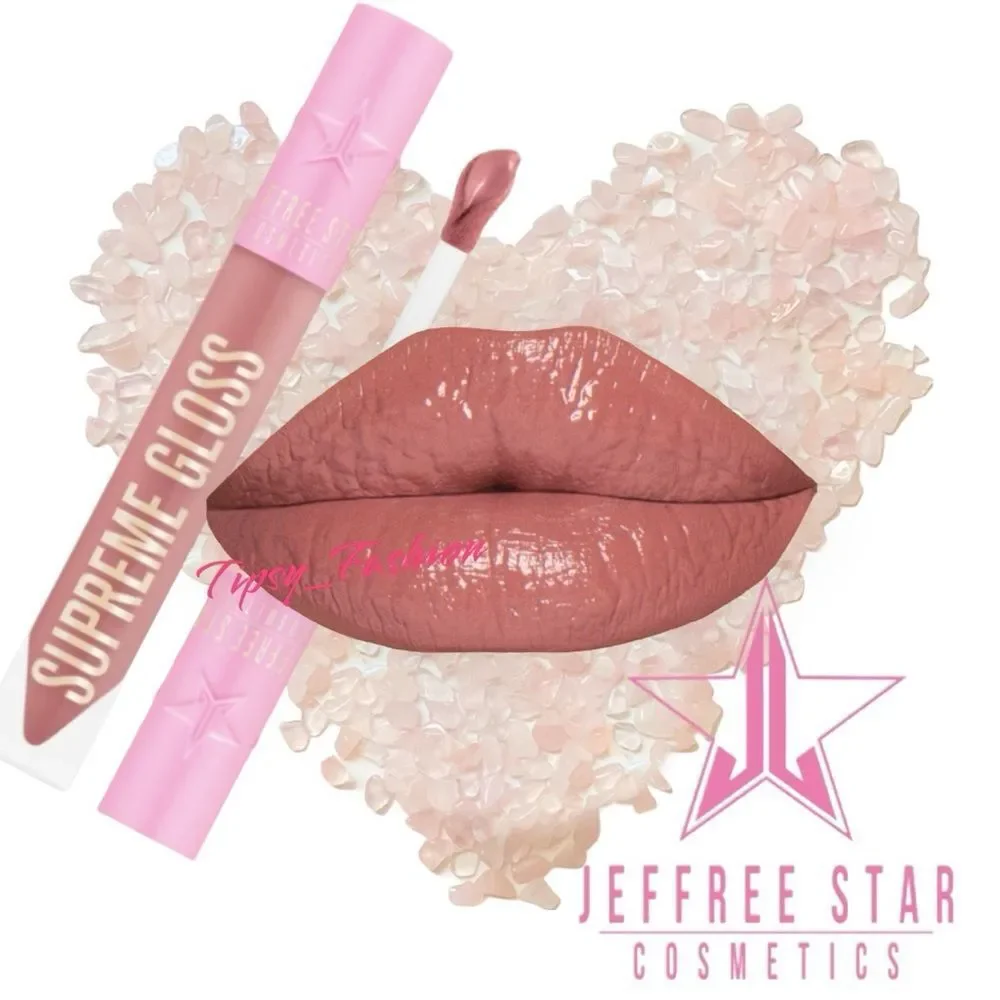 Jeffree Star Cookie Dough Fetish Supreme Gloss Nude Rose Lip Gloss NIB